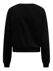 ONLY Normal geschnitten Rundhals Sweatshirt -Black - 15306082