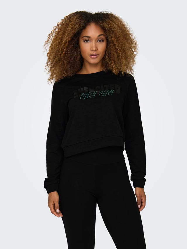 ONLY Normal passform O-ringning Sweatshirt - 15306082