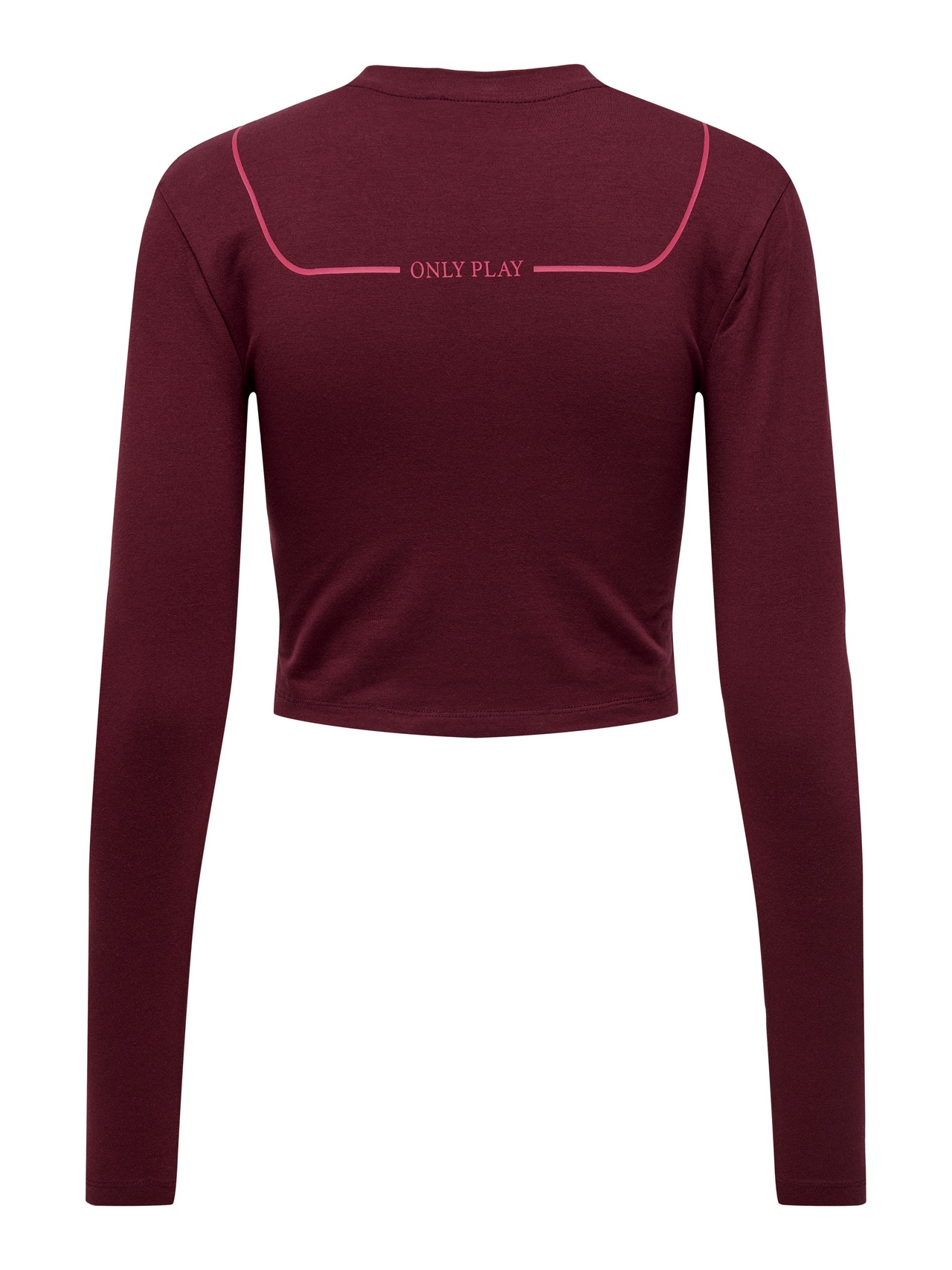 ONLY Tops Slim Fit Col rond -Windsor Wine - 15306383