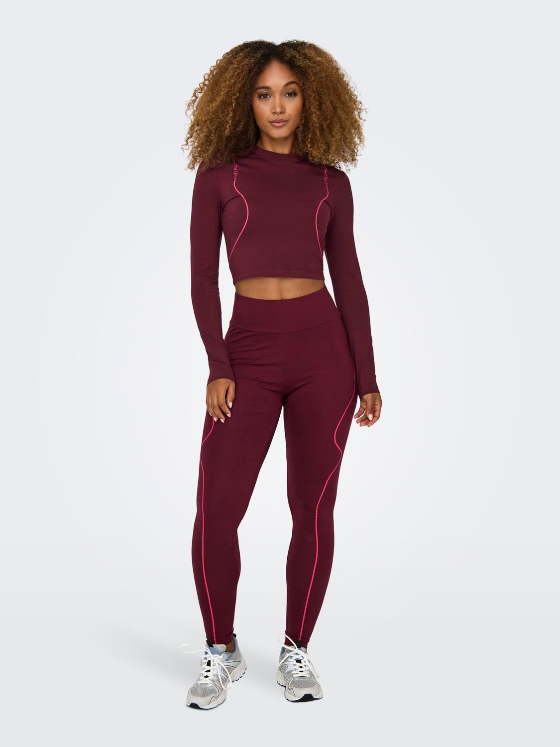 Cropped training top