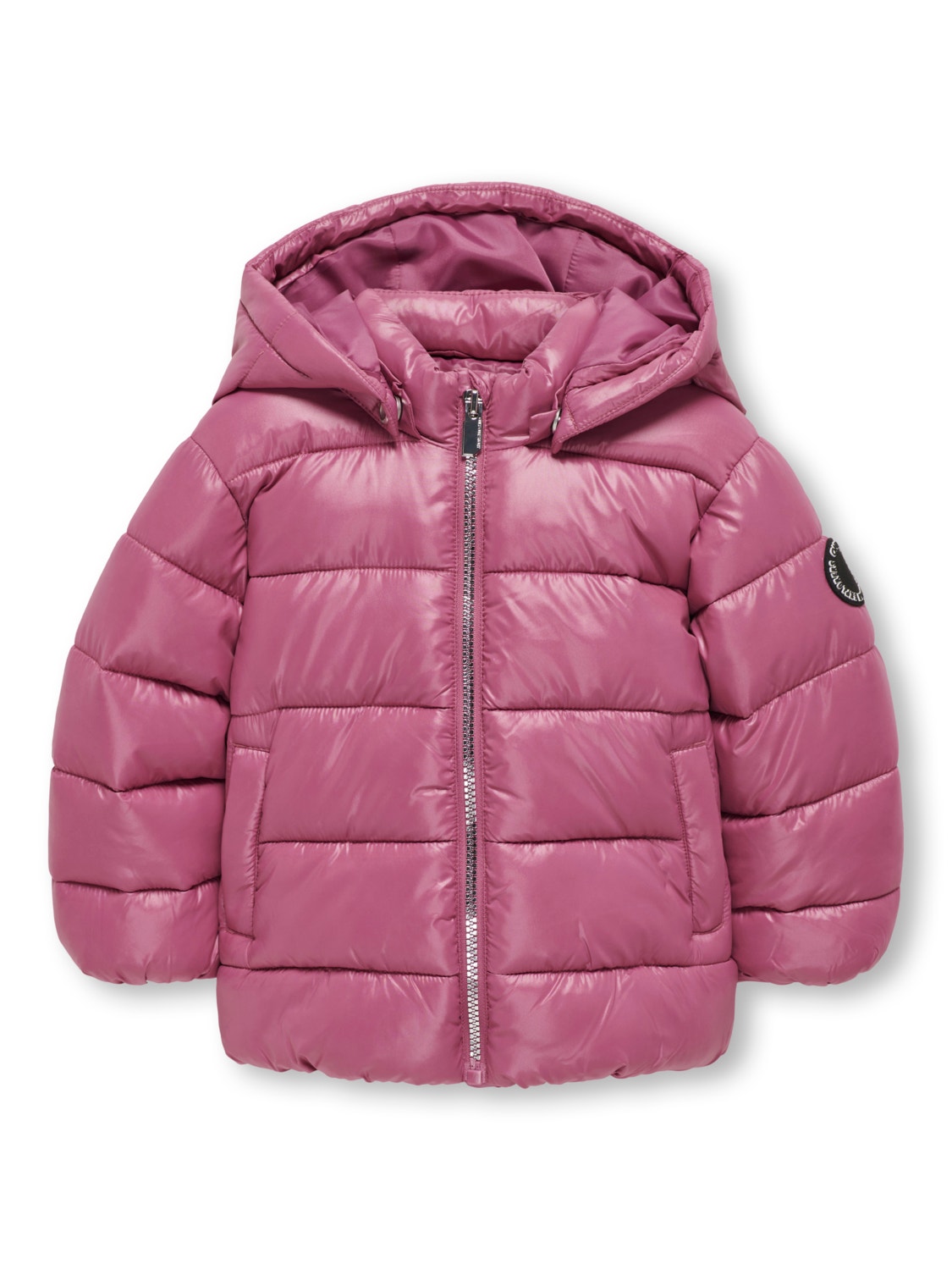 ONLY Abnehmbare Kapuze Steppjacke -Red Violet - 15306390