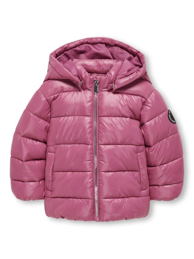 ONLY Detachable hood Quilted Jacket - 15306390