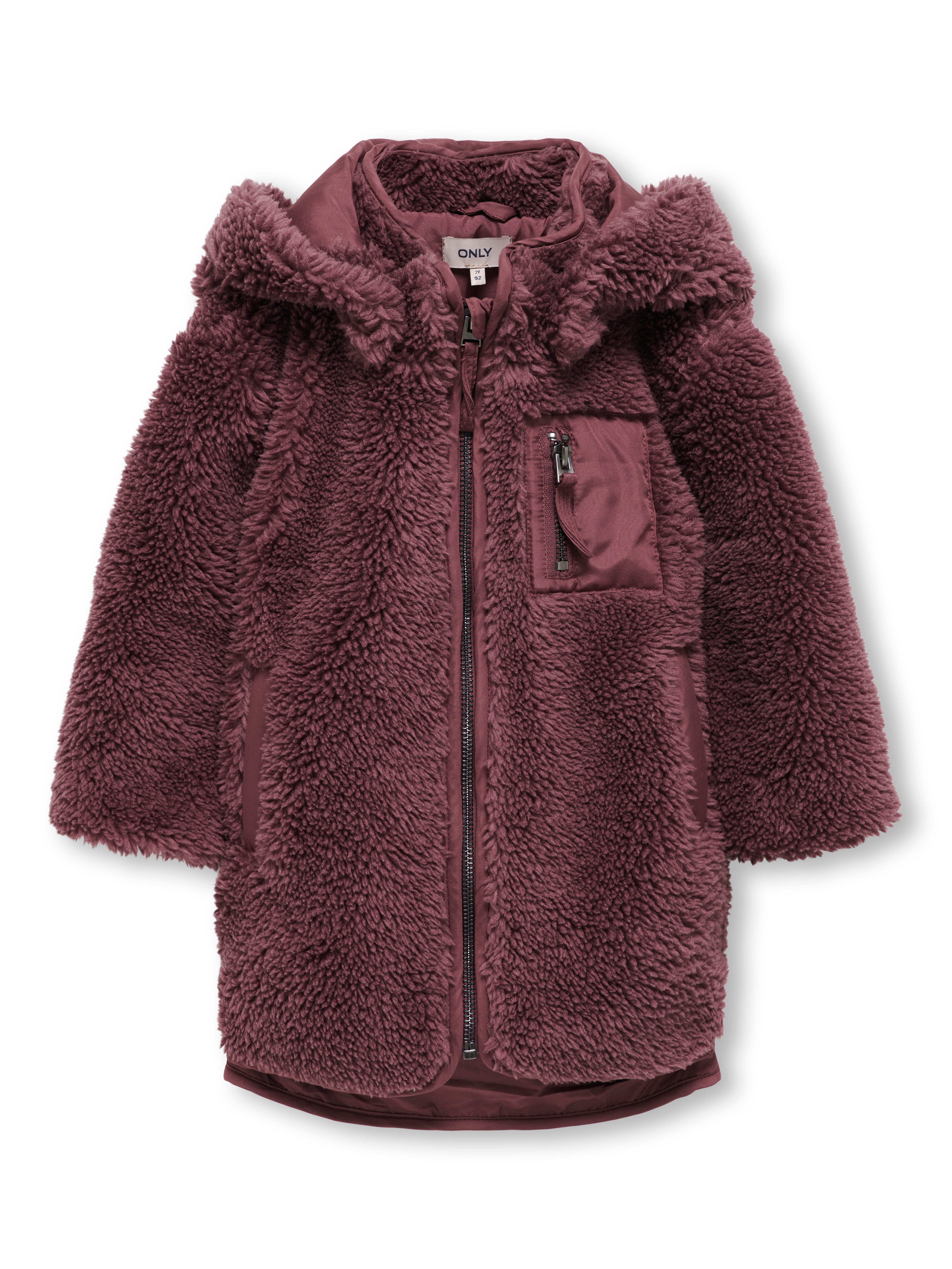 Rose teddy clearance coat