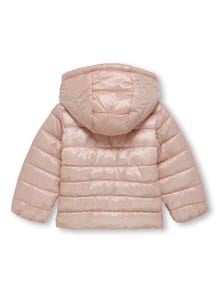 ONLY Hood Quilted Jacket -Rose Smoke - 15306395
