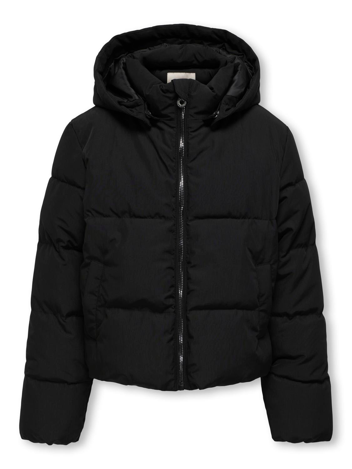 ONLY jacket with high collar -Black - 15306404