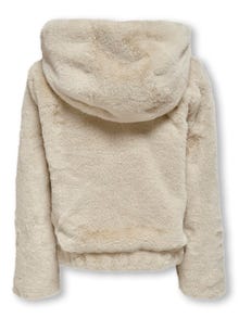 ONLY Hooded jacket -Oatmeal - 15306413