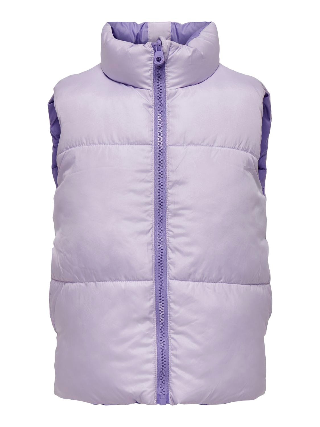 ONLY high-neck vest -Pastel Lilac - 15306414