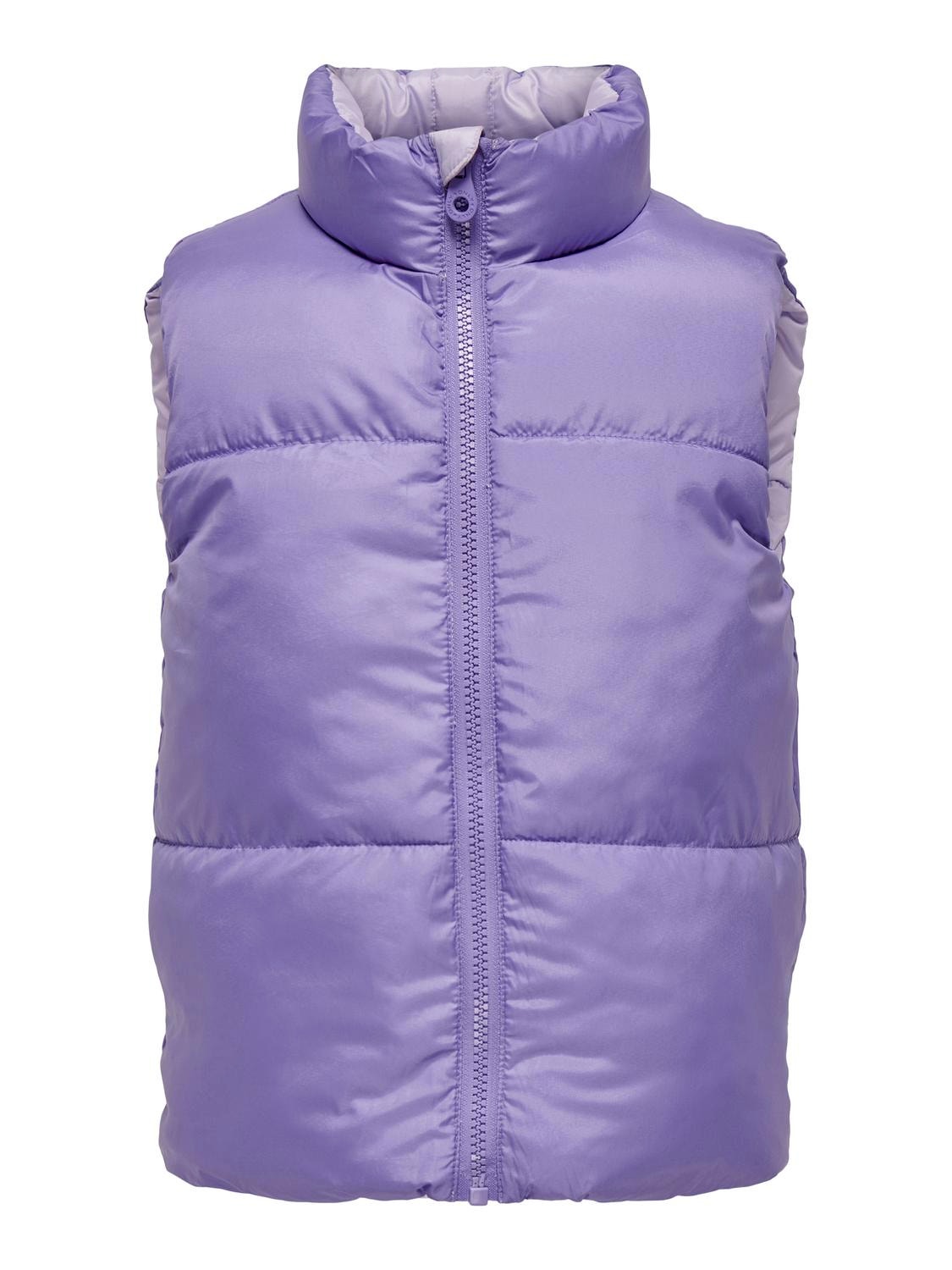 ONLY Gilets anti-froid Col montant haut -Pastel Lilac - 15306414