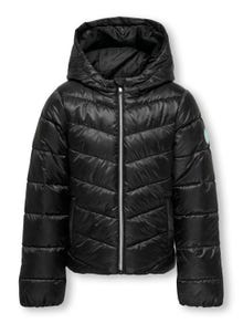 ONLY Hood Quilted Jacket -Black - 15306418