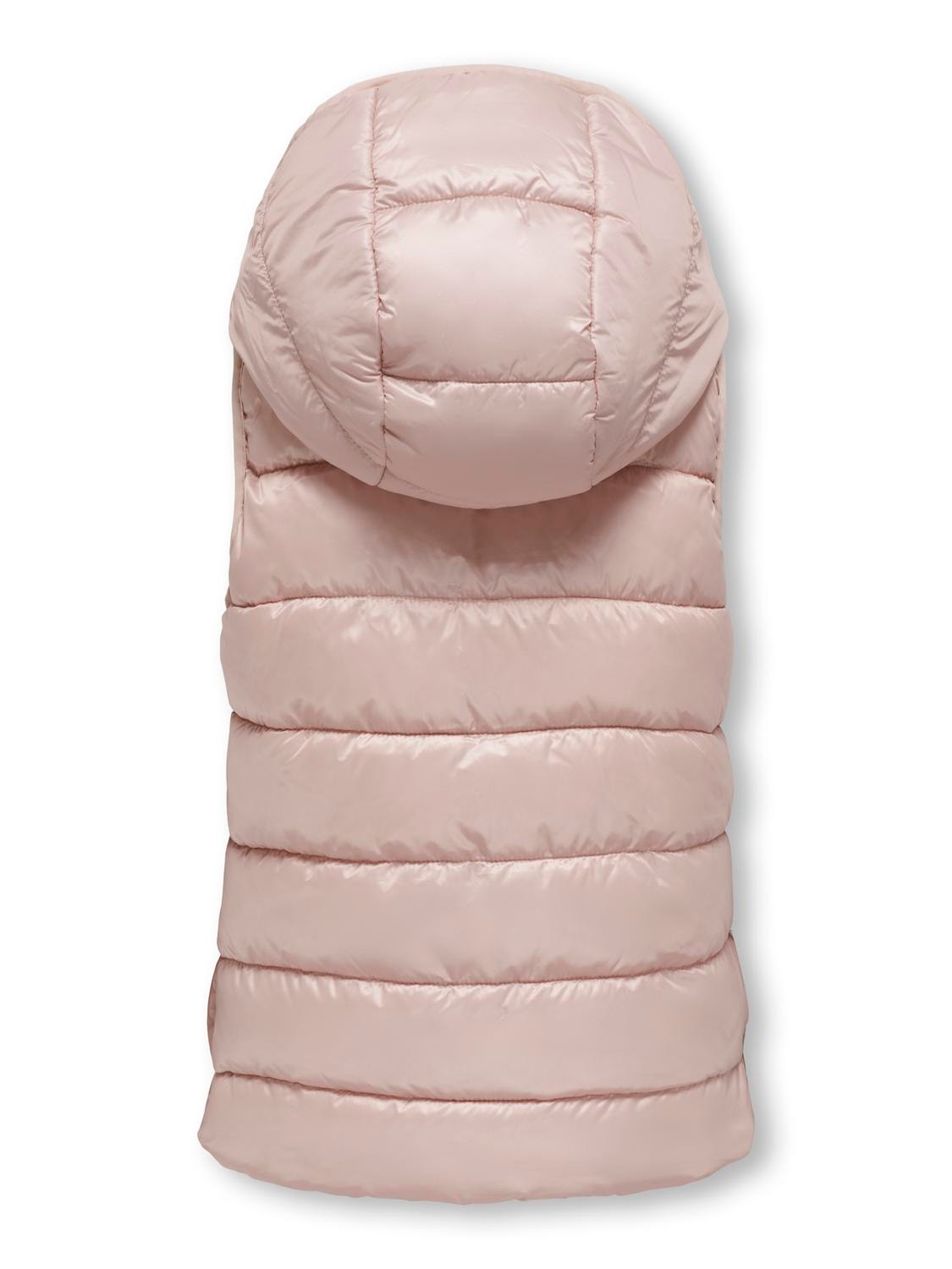 ONLY Gilets anti-froid Capuche -Rose Smoke - 15306419