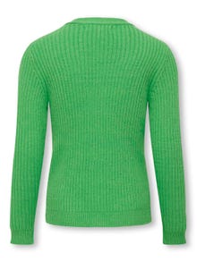 ONLY Regular Fit V-Neck Knit Cardigan -Island Green - 15306442