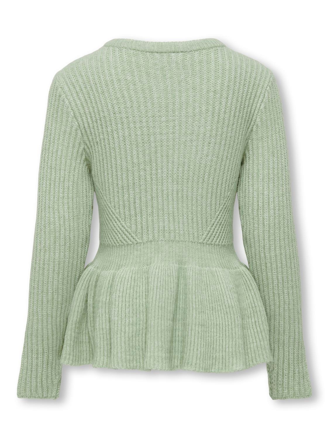 ONLY Normal passform O-ringning Pullover -Smoke Green - 15306443