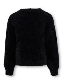 ONLY Regular Fit V-Neck Dropped shoulders Knit Cardigan -Black - 15306451
