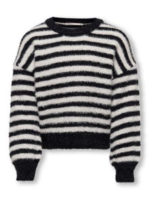 ONLY KOGNEWPIUMO Knitted pullover -Black - 15306452