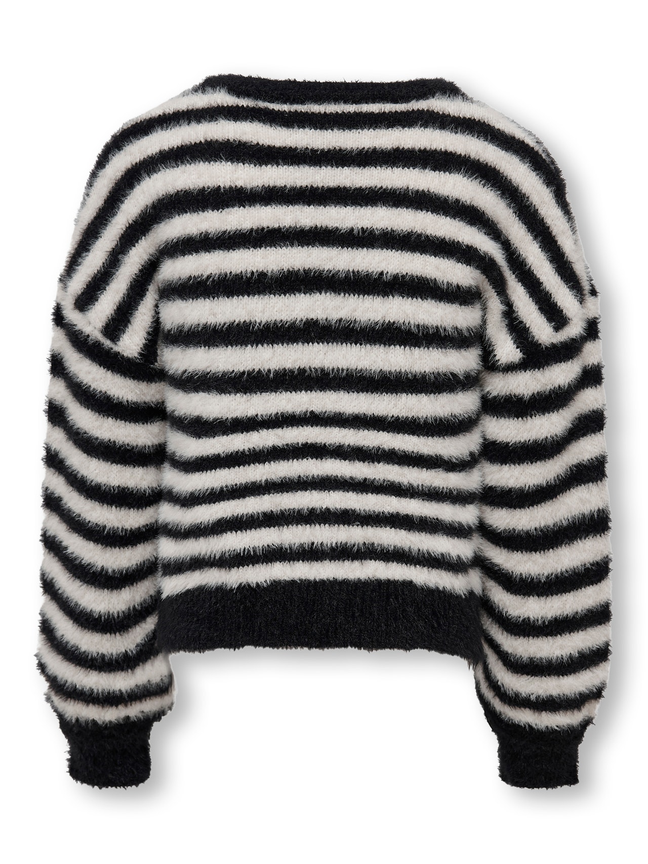 ONLY KOGNEWPIUMO Knitted pullover -Black - 15306452