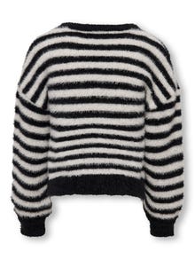 ONLY KOGNEWPIUMO Knitted pullover -Black - 15306452