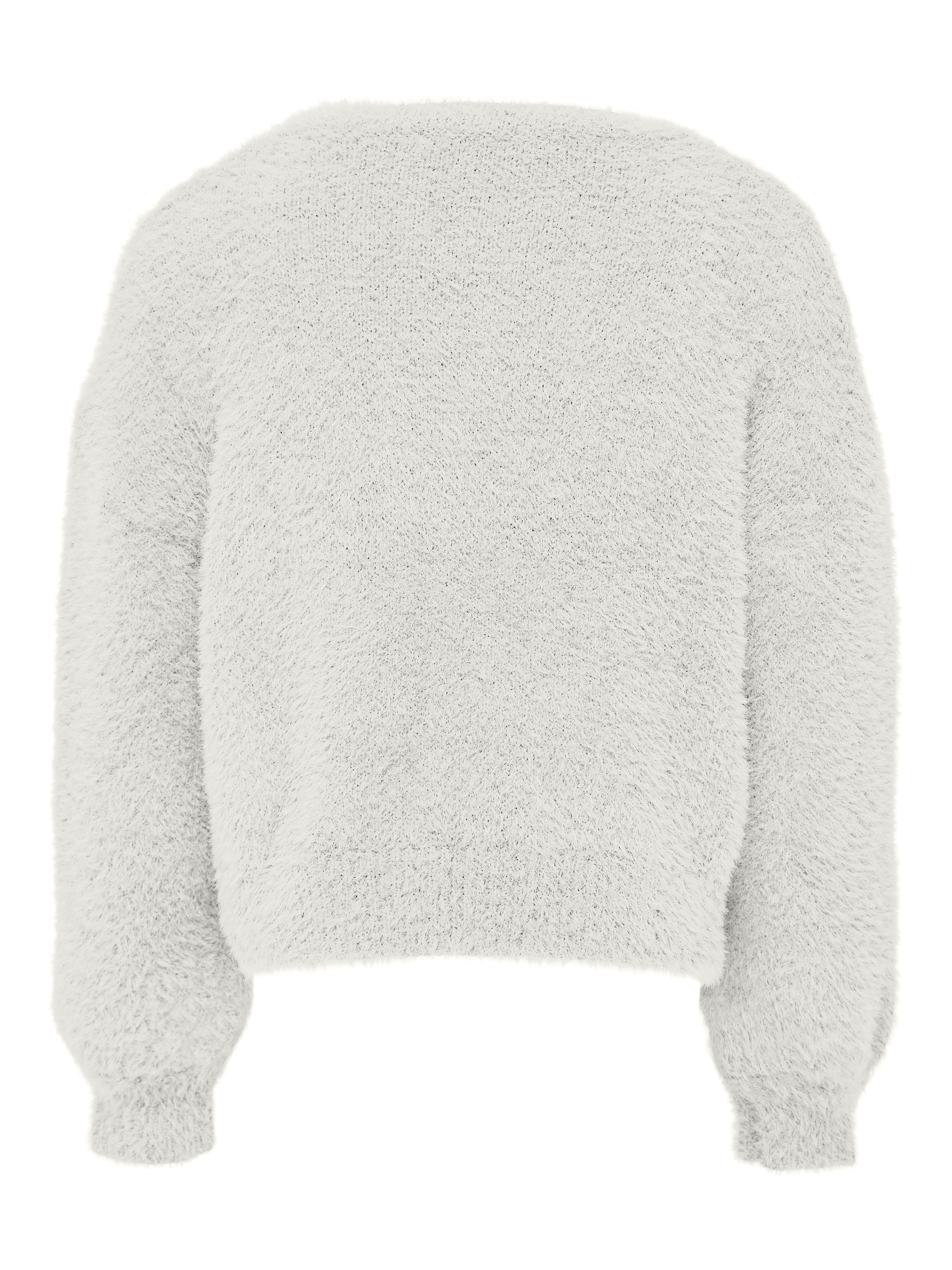 KOGNEWPIUMO Knitted pullover | White | ONLY®