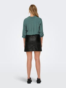 ONLY Mini highwaisted skirt -Black - 15306469