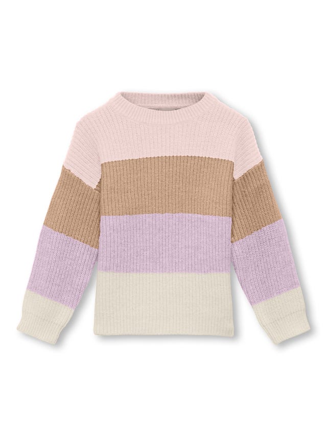 ONLY Mini rib knitted pullover - 15306474