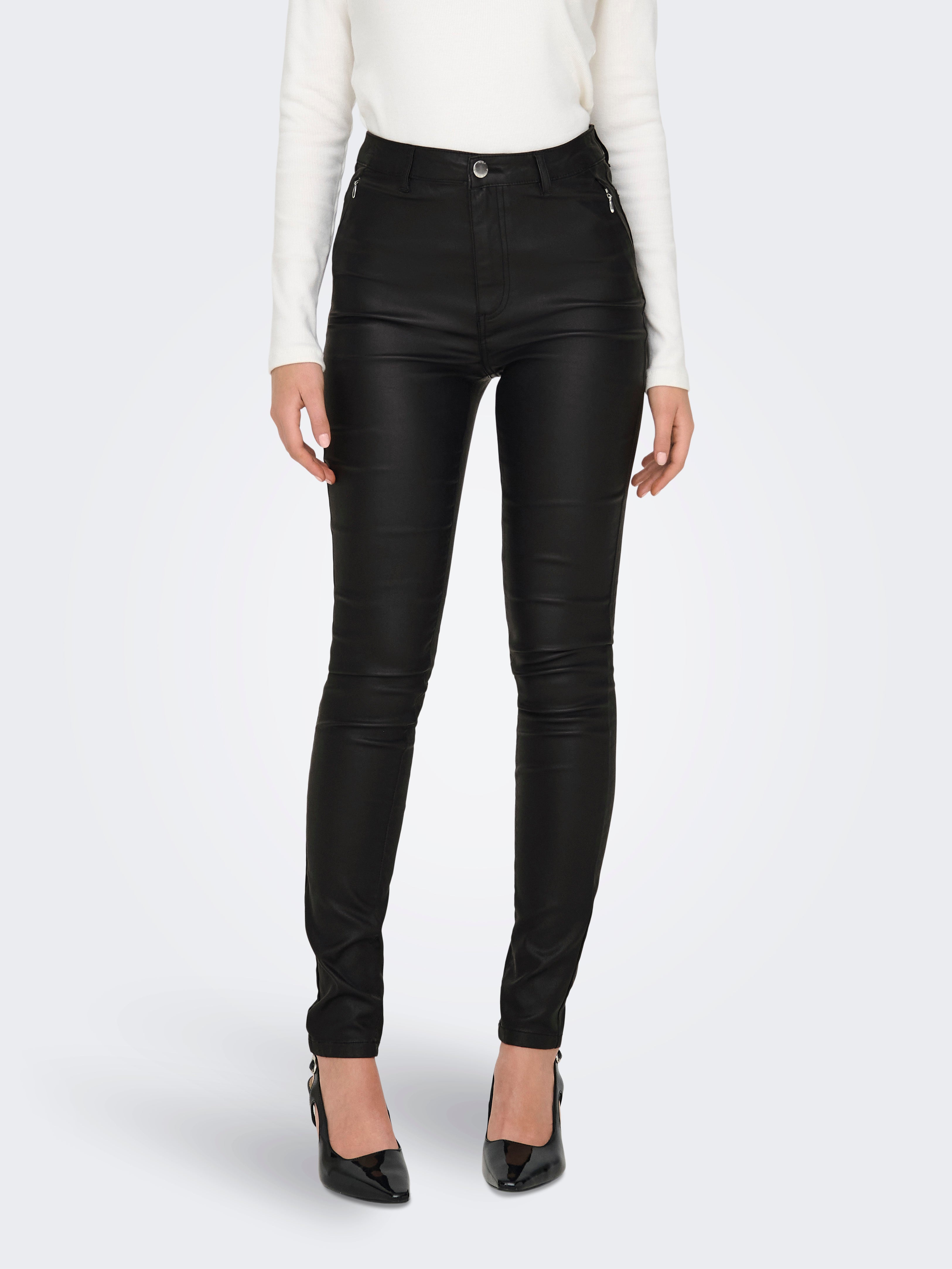 Onlelsie-nya Hohe Taille Skinny Fit Hose