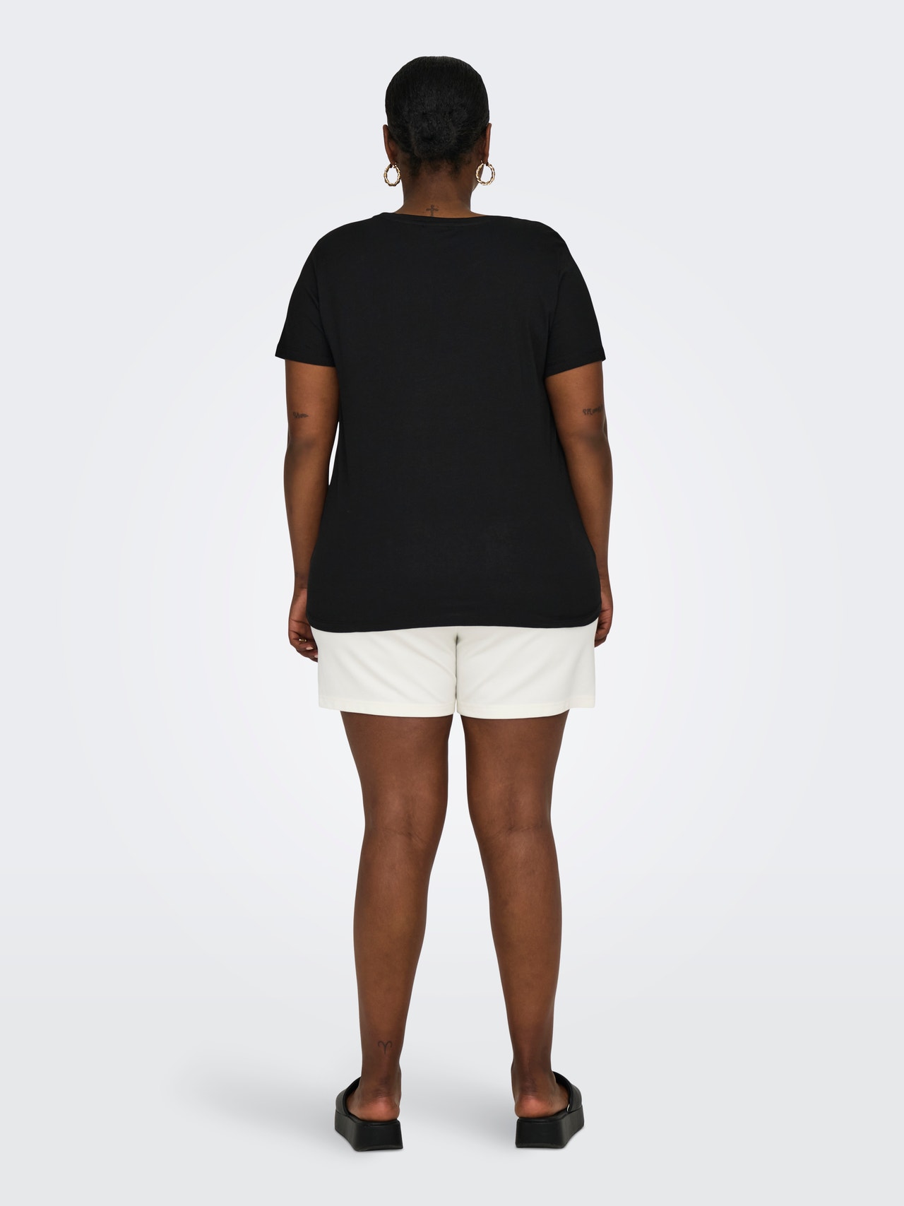 ONLY Regular fit O-hals T-shirts -Black - 15306518