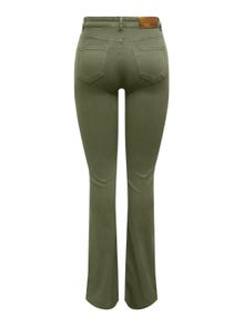 ONLY Flared Fit Mid waist Trousers -Kalamata - 15306523