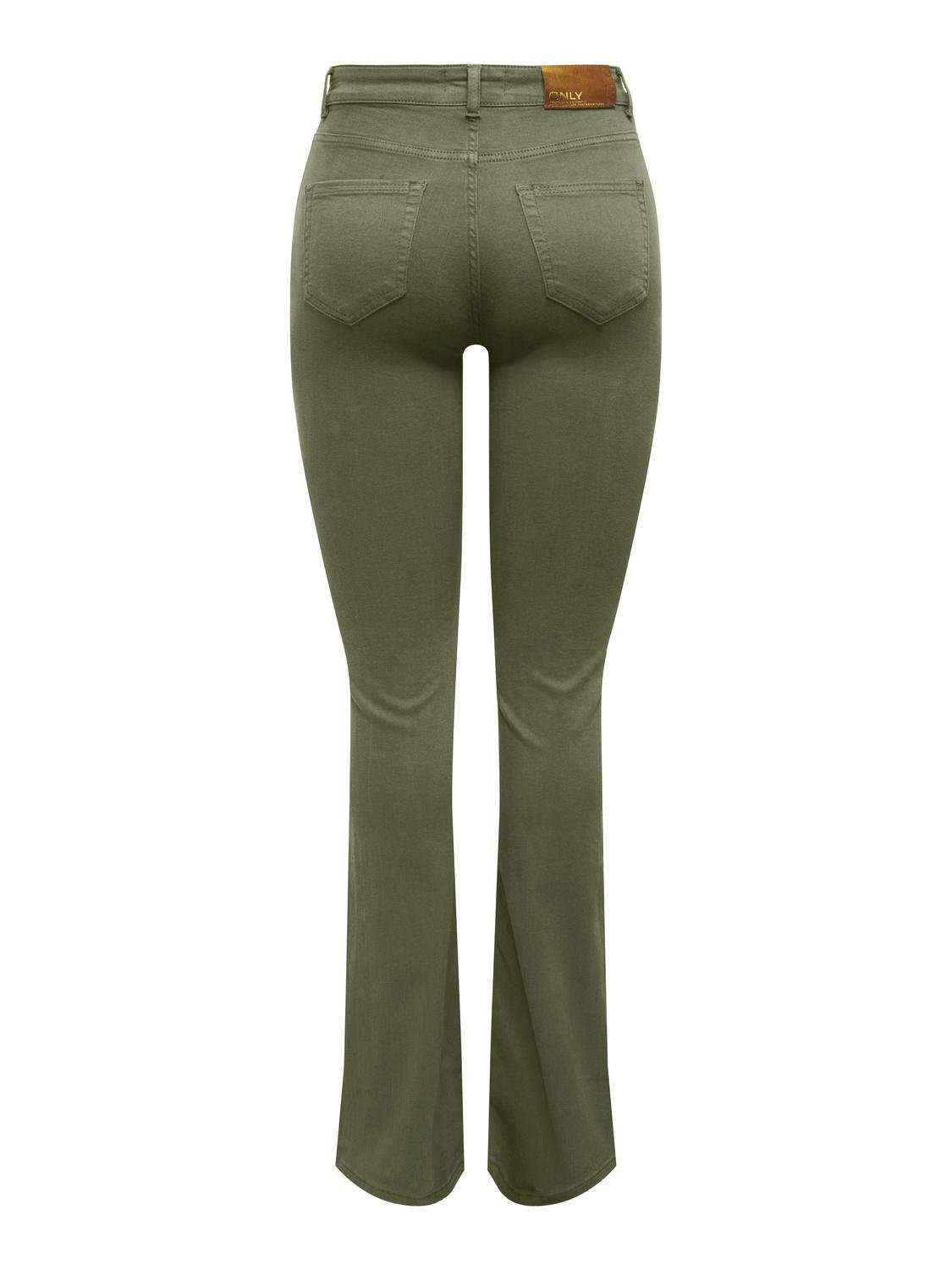 ONLY Pantalons Flared Fit Taille moyenne -Kalamata - 15306523
