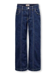 ONLY Rak passform Jeans -Dark Blue Denim - 15306528