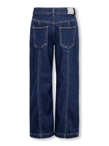 ONLY Rak passform Jeans -Dark Blue Denim - 15306528