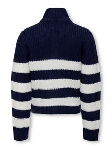 ONLY Regular Fit Round Neck Pullover -Maritime Blue - 15306562