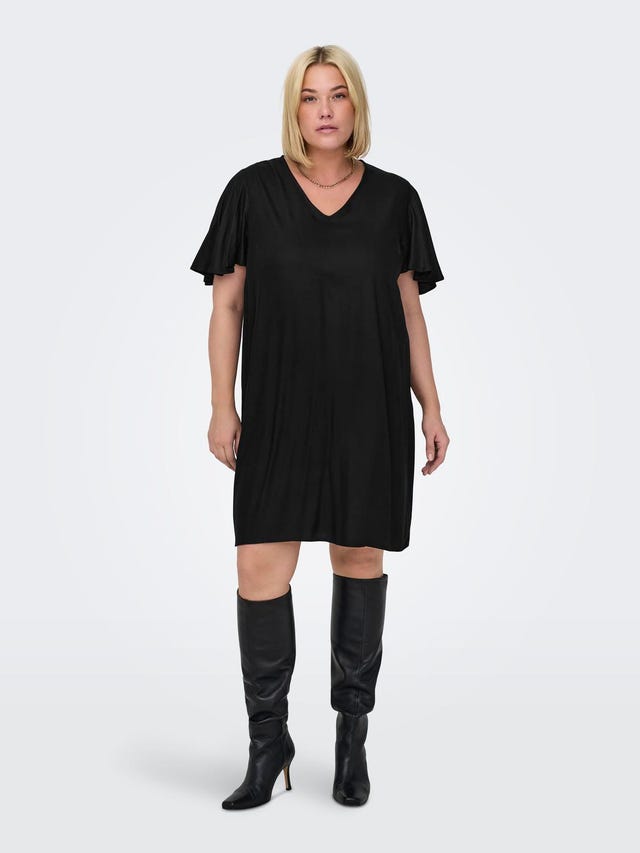 ONLY Loose Fit V-Neck Short dress - 15306702
