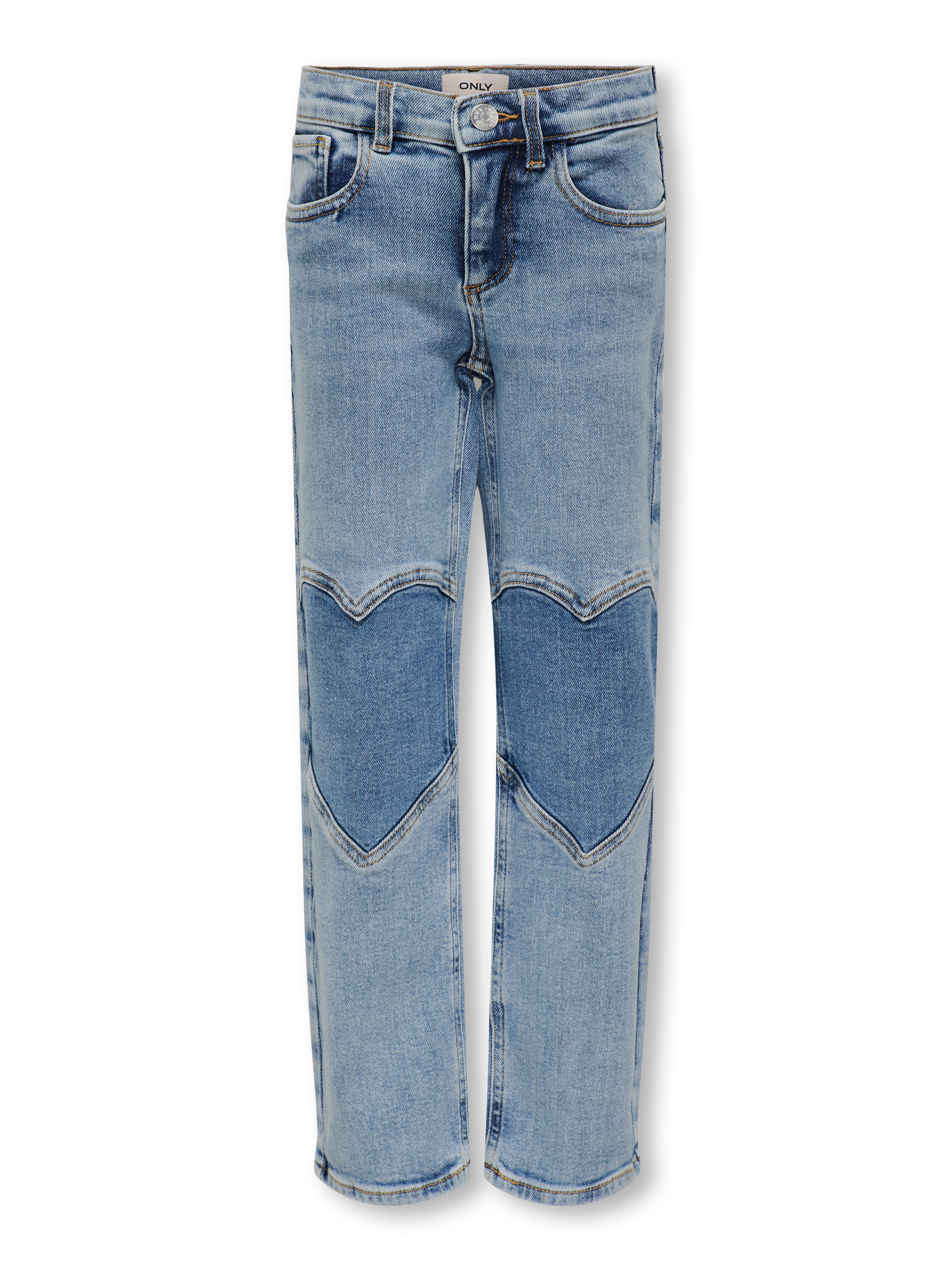 Kogmegan Gerade Geschnitten Jeans