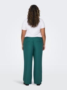 ONLY Curvy pants with high waist -Bayberry - 15306760