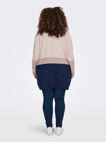 ONLY Curvy knitted cardigan -Mocha Meringue - 15306799