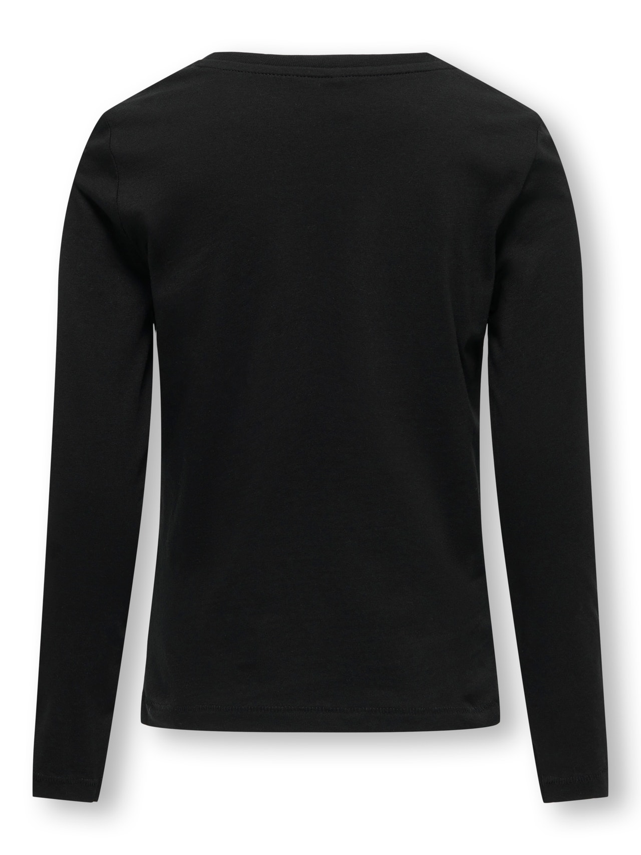 ONLY Locker geschnitten Rundhals T-Shirt -Black - 15306814