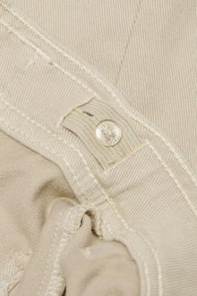 ONLY Pantalones Corte wide leg Cintura media -Pumice Stone - 15306905
