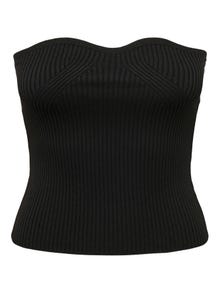 ONLY Round Neck Pullover -Black - 15306989
