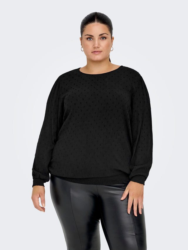 ONLY Curvy o-neck top - 15307106