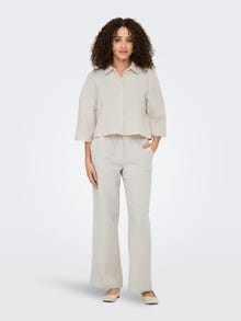 ONLY JDYTHEIS Plačios klešnės Kelnės plačiomis klešnėmis -Silver Lining - 15307150