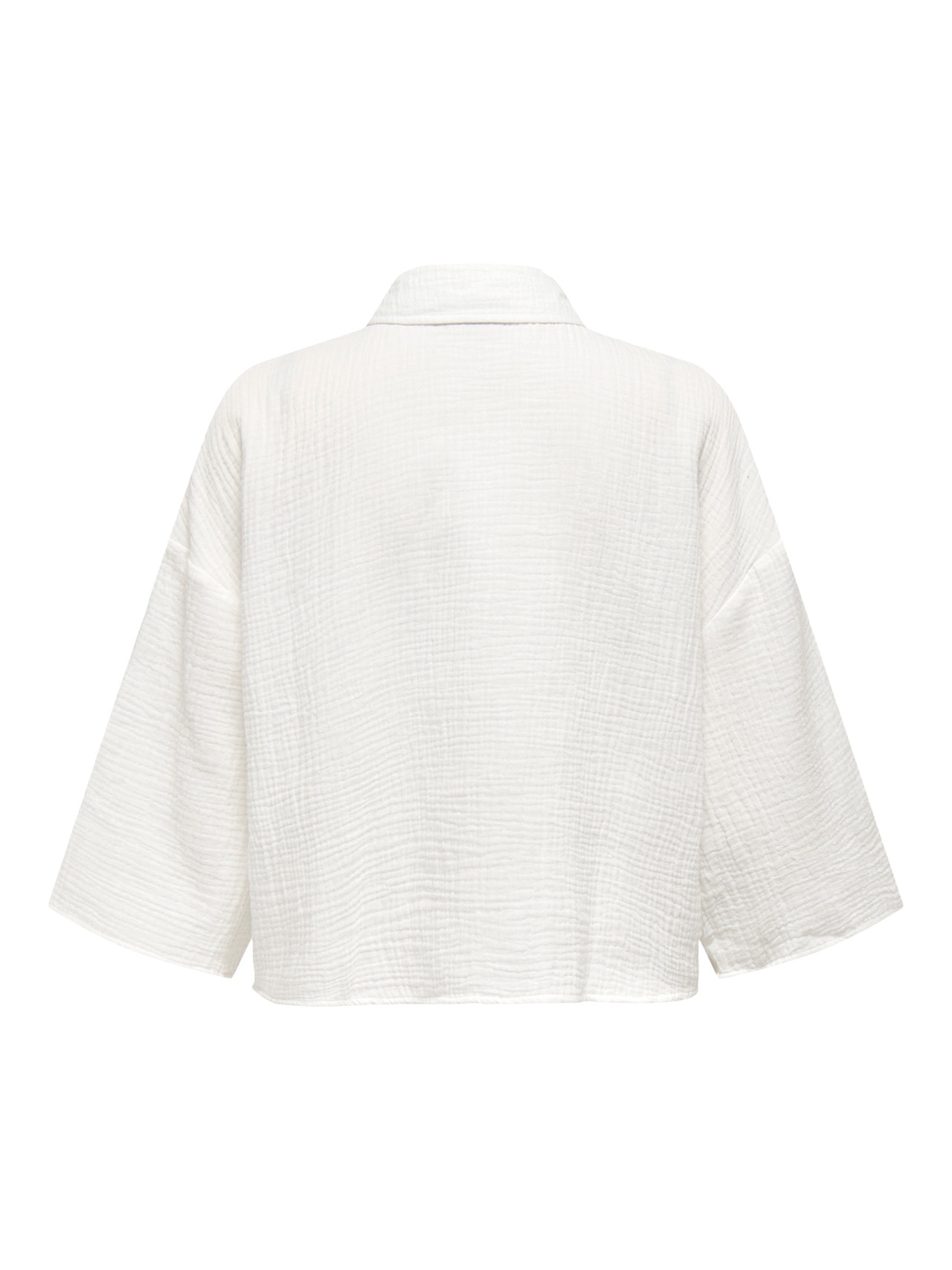 ONLY Regular fit Overhemd kraag Wijde mouwen Overhemd -Cloud Dancer - 15307159