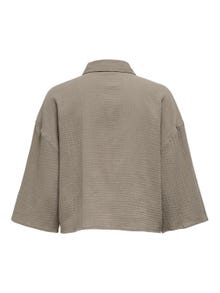ONLY Regular fit Overhemd kraag Wijde mouwen Overhemd -Brindle - 15307159