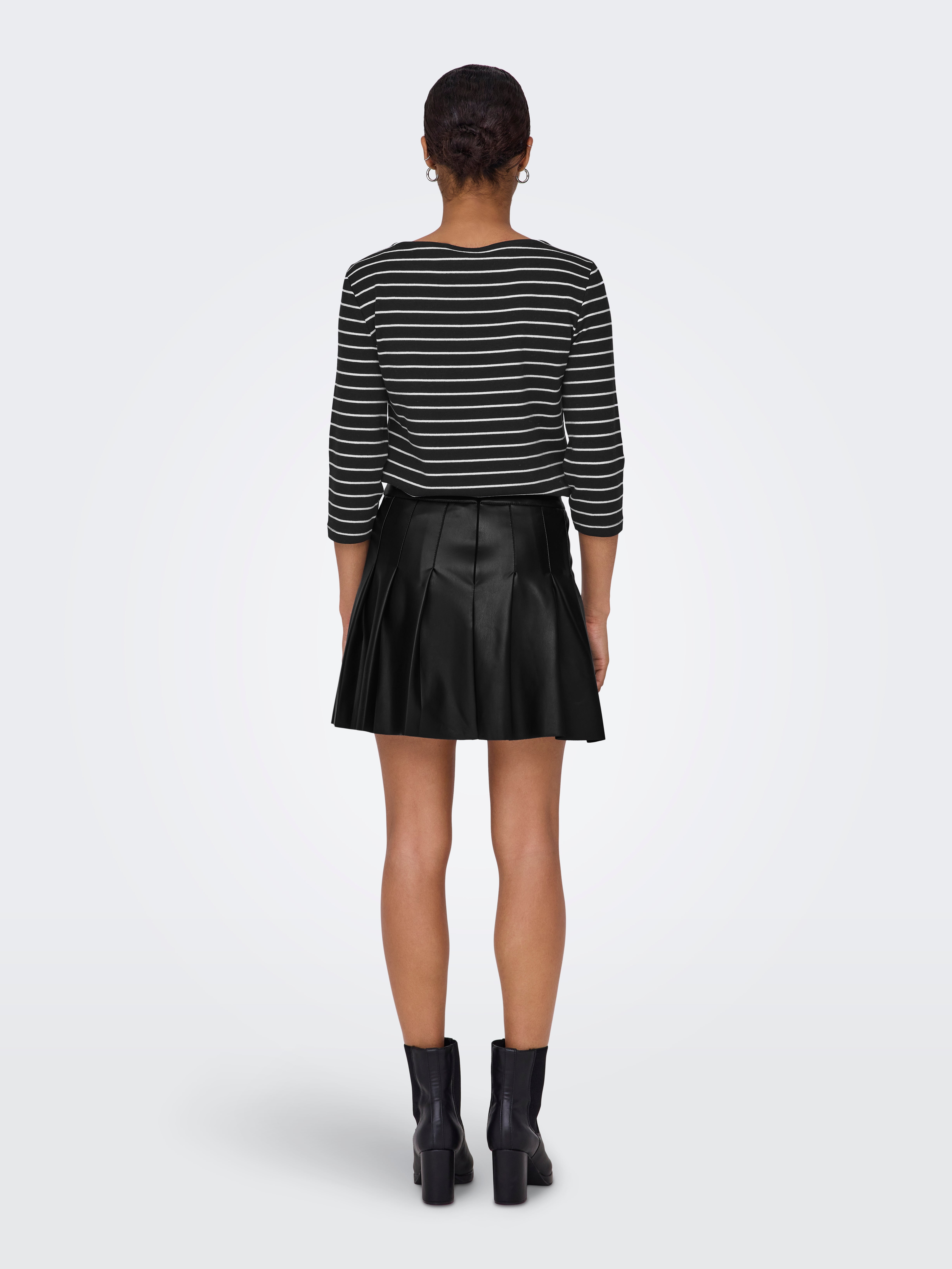 ONLDORIT Plissierter Rock | Schwarz | ONLY®