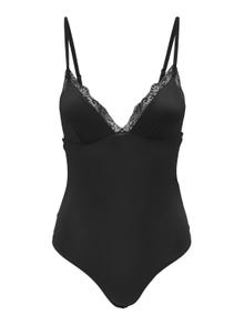 ONLY Thin straps Bodysuit -Black - 15307211