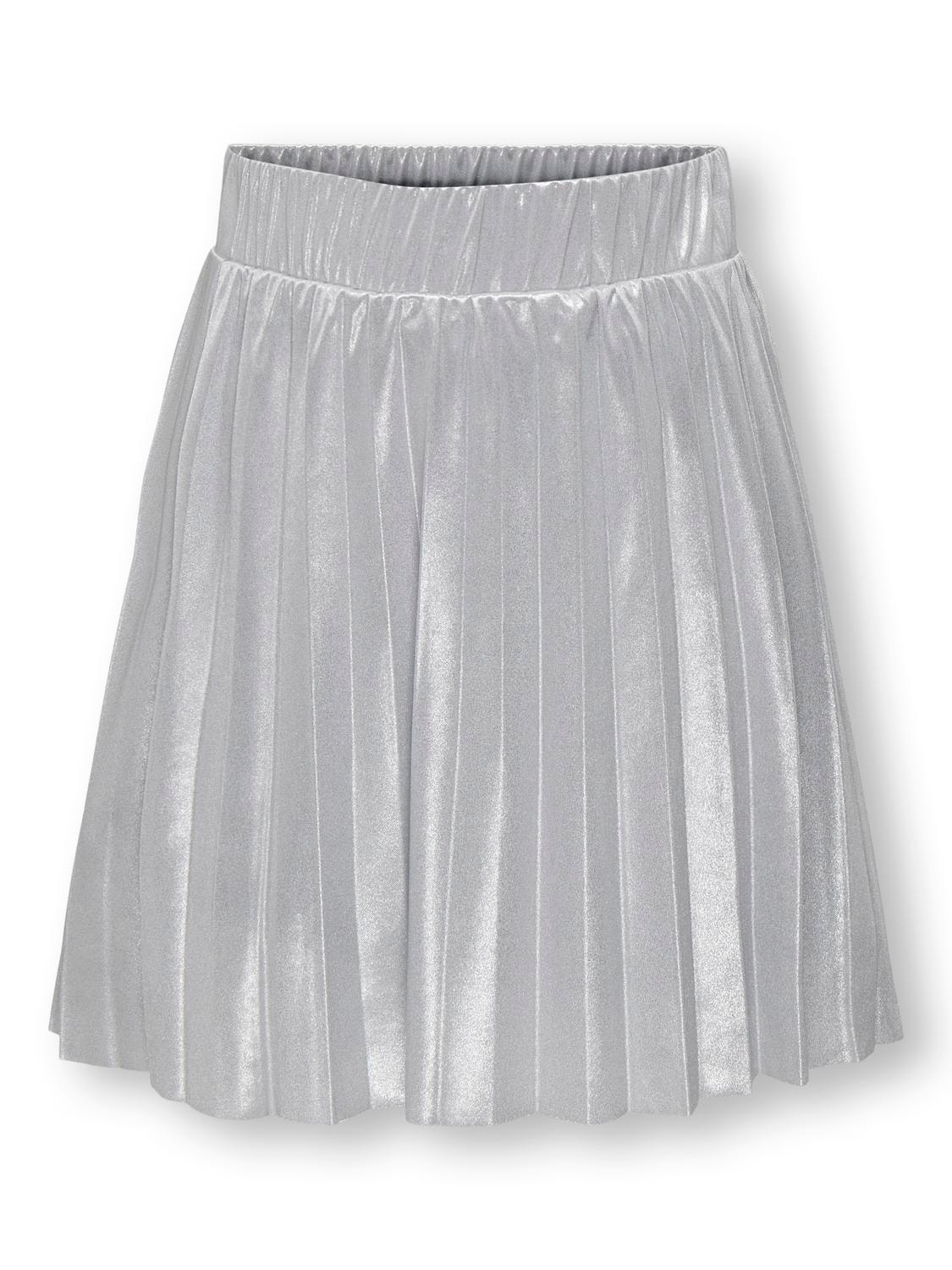 ONLY Glimmer nederdel -Silver - 15307450