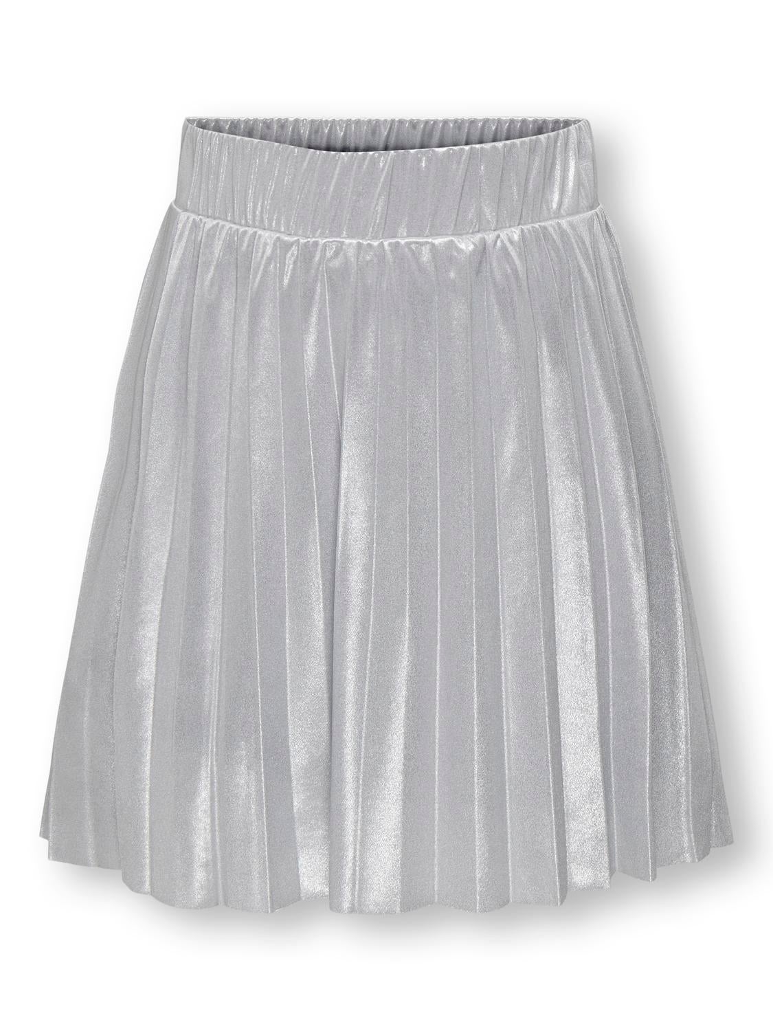 Mid length hotsell pleated skirts grey