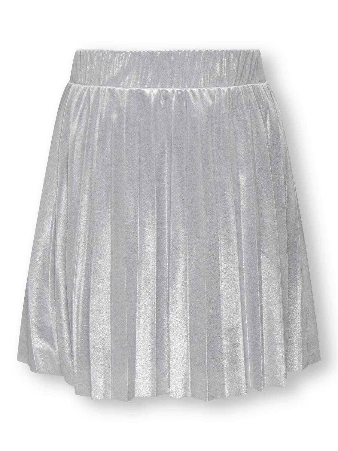 ONLY Glimmer nederdel -Silver - 15307450