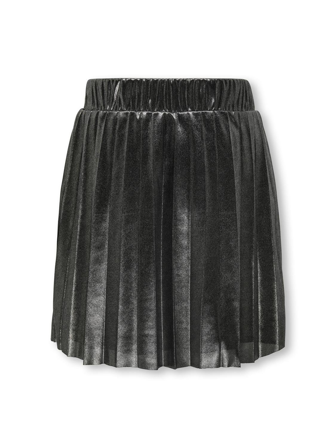 Glitter elastic outlet skirt