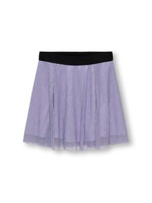 ONLY Mini glimmer nederdel -Grapemist - 15307453