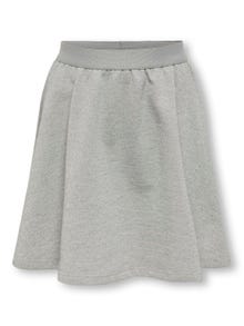 ONLY Kort kjol -Light Grey Melange - 15307463