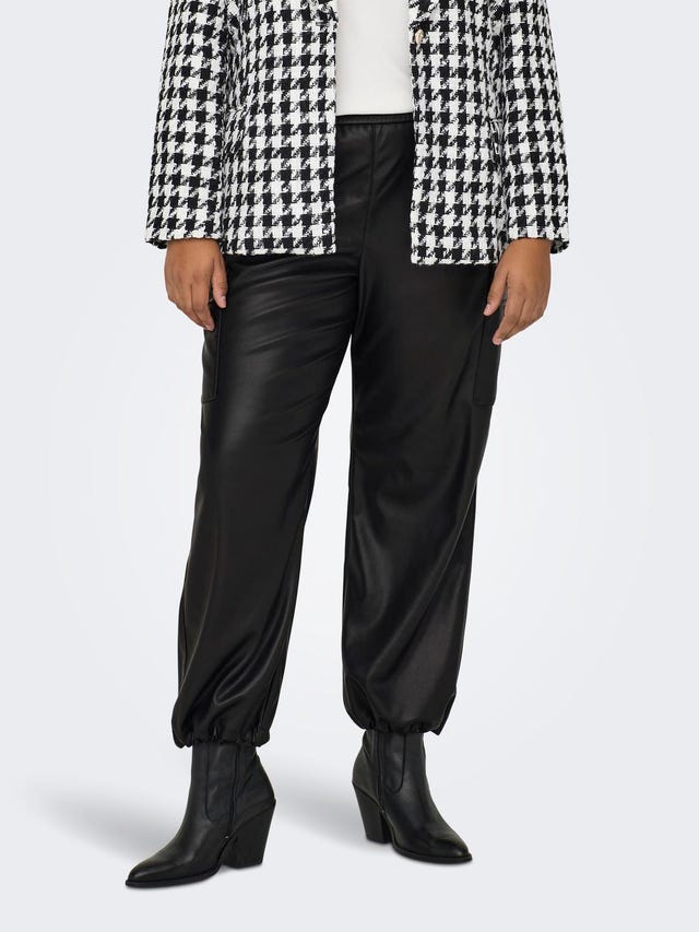 ONLY Curvy faux leather pants - 15307481